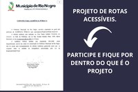 Audiência Pública para aprovação do Projeto de Rotas Acessíveis